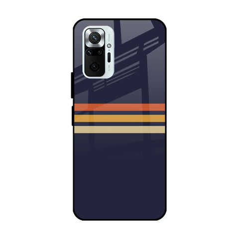Tricolor Stripes Redmi Note 10 Pro Max Glass Cases & Covers Online
