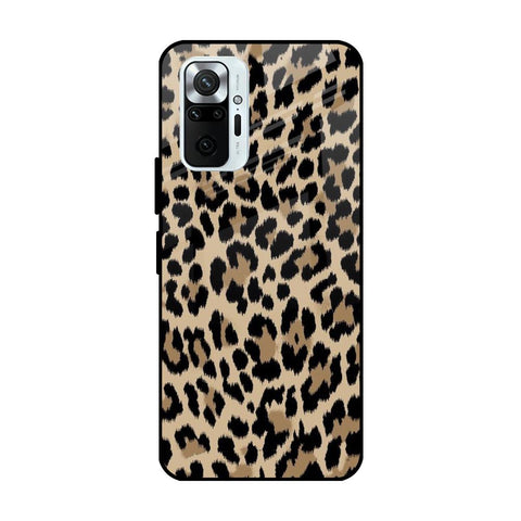 Leopard Seamless Redmi Note 10 Pro Max Glass Cases & Covers Online
