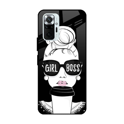 Girl Boss Redmi Note 10 Pro Max Glass Cases & Covers Online