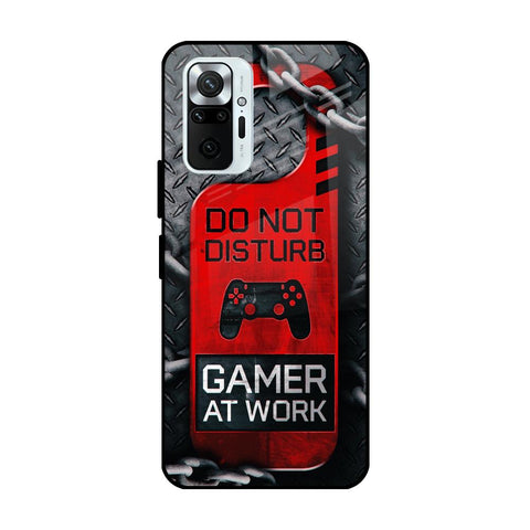 Do No Disturb Redmi Note 10 Pro Max Glass Cases & Covers Online