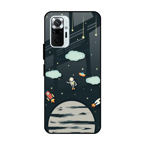Astronaut Dream Redmi Note 10 Pro Max Glass Cases & Covers Online