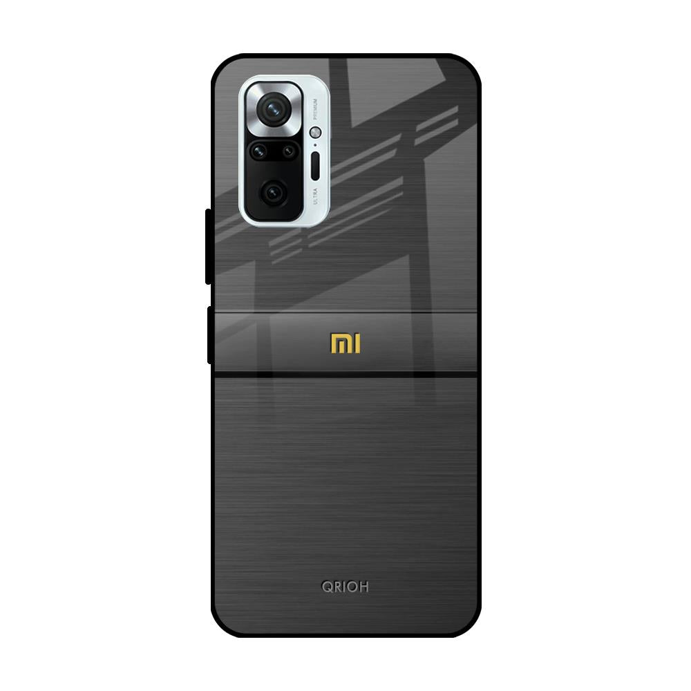 Grey Metallic Glass Redmi Note 10 Pro Max Glass Cases & Covers Online