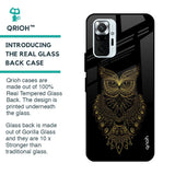 Golden Owl Glass Case for Redmi Note 10 Pro Max