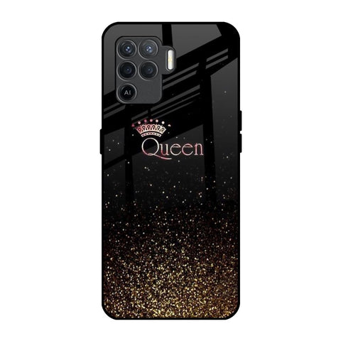 I Am The Queen Oppo F19 Pro Glass Back Cover Online