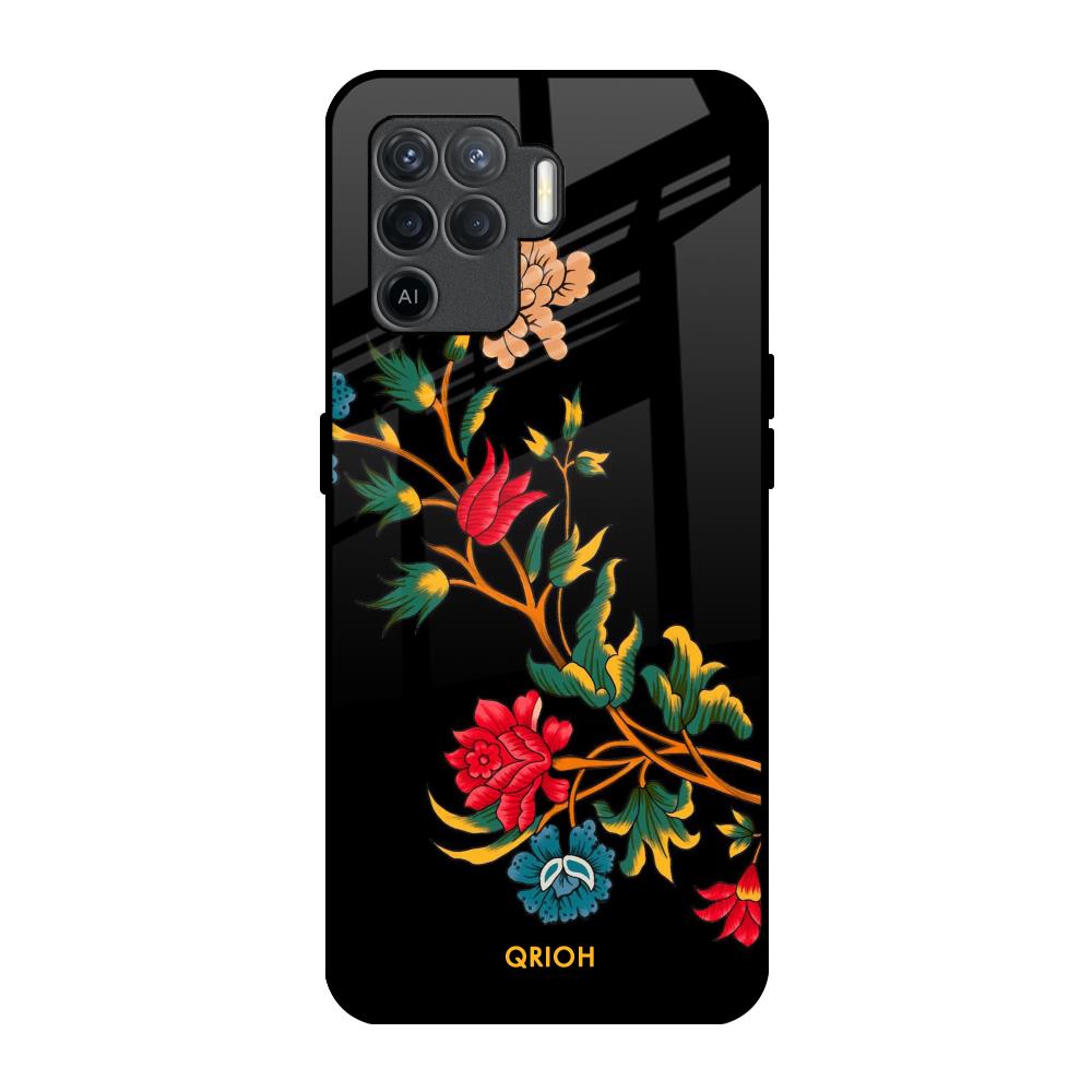 Dazzling Art Oppo F19 Pro Glass Back Cover Online