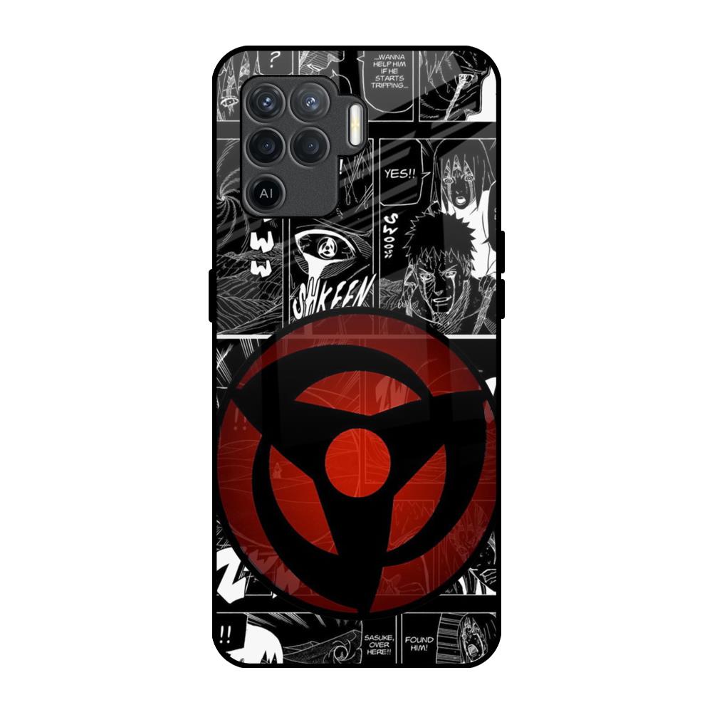 Sharingan Oppo F19 Pro Glass Back Cover Online