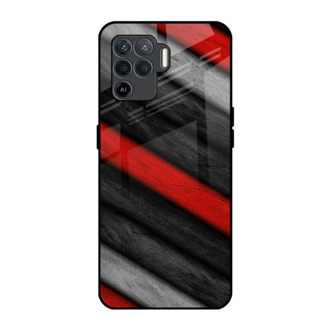 Soft Wooden Texture Oppo F19 Pro Glass Back Cover Online