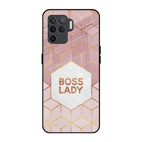 Boss Lady Oppo F19 Pro Glass Back Cover Online