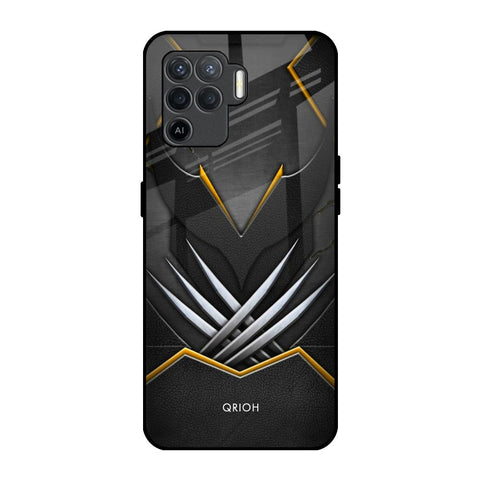 Black Warrior Oppo F19 Pro Glass Back Cover Online