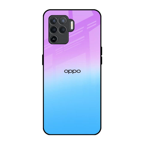 Unicorn Pattern Oppo F19 Pro Glass Back Cover Online