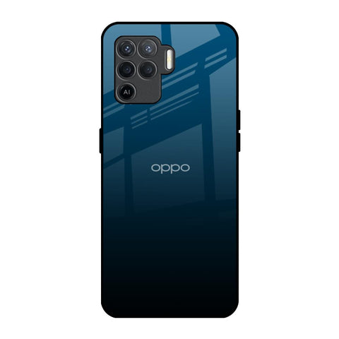 Sailor Blue Oppo F19 Pro Glass Back Cover Online