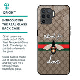 Blind For Love Glass Case for Oppo F19 Pro