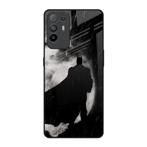 Dark Warrior Hero Oppo F19 Pro Plus Glass Back Cover Online