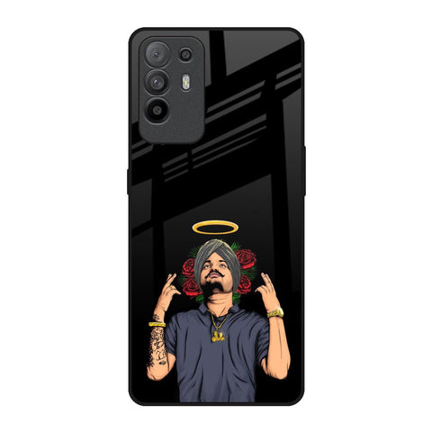 Punjabi Singer Poster Oppo F19 Pro Plus Glass Back Cover Online