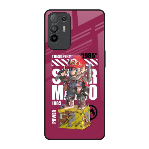 Gangster Hero Oppo F19 Pro Plus Glass Back Cover Online