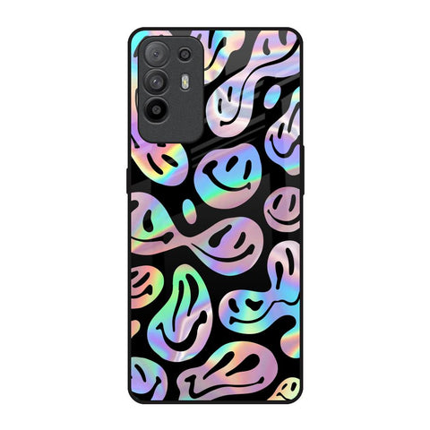 Acid Smile Oppo F19 Pro Plus Glass Back Cover Online