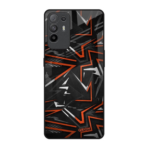 Vector Art Oppo F19 Pro Plus Glass Back Cover Online