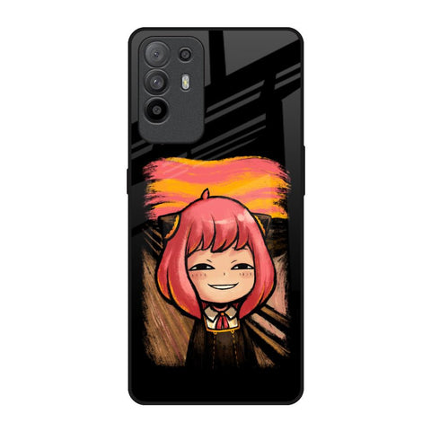 Spy X Family Oppo F19 Pro Plus Glass Back Cover Online