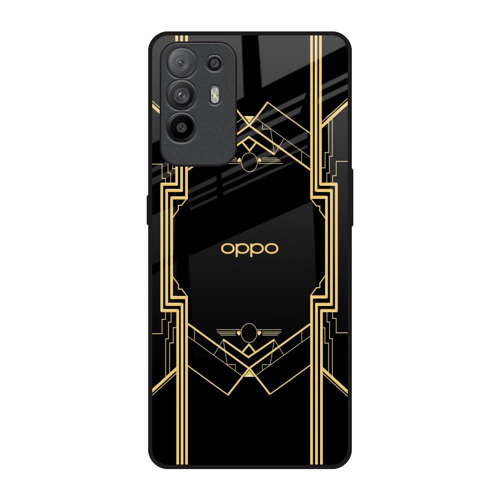 Sacred Logo Oppo F19 Pro Plus Glass Back Cover Online