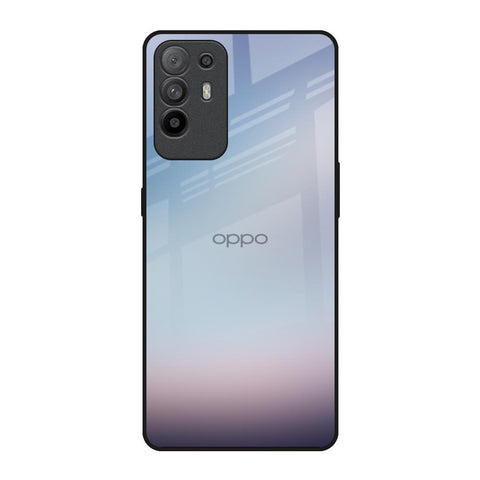 Light Sky Texture Oppo F19 Pro Plus Glass Back Cover Online