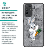 Cute Baby Bunny Glass Case for Oppo F19 Pro Plus