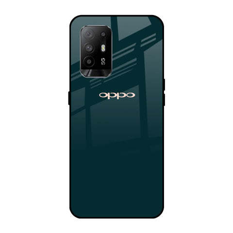 Hunter Green Oppo F19 Pro Plus Glass Cases & Covers Online
