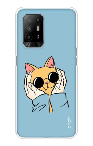 Attitude Cat Oppo F19 Pro Plus Back Cover