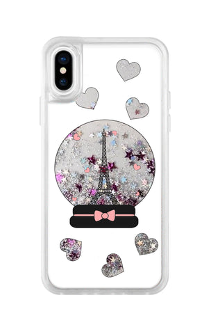 Tower in a Jar Gold Snow Globe iPhone Glitter Cases & Covers Online