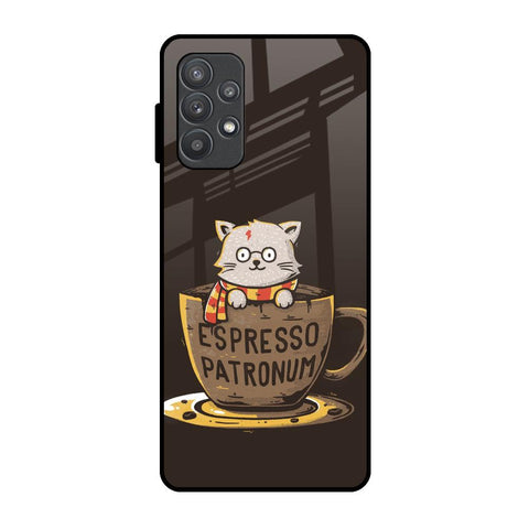 Tea With Kitty Samsung Galaxy A52 Glass Back Cover Online