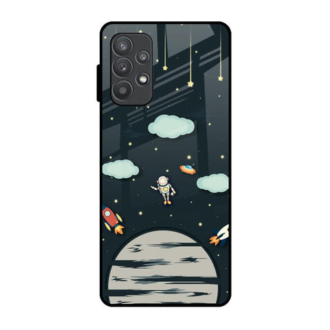 Astronaut Dream Samsung Galaxy A52 Glass Back Cover Online