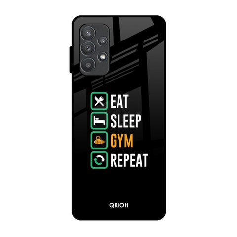 Daily Routine Samsung Galaxy A52 Glass Back Cover Online