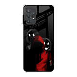 Shadow Character Samsung Galaxy A52 Glass Back Cover Online