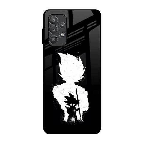 Monochrome Goku Samsung Galaxy A52 Glass Back Cover Online