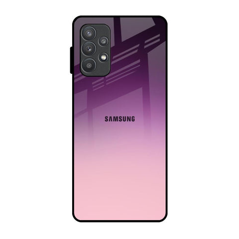 Purple Gradient Samsung Galaxy A52 Glass Back Cover Online