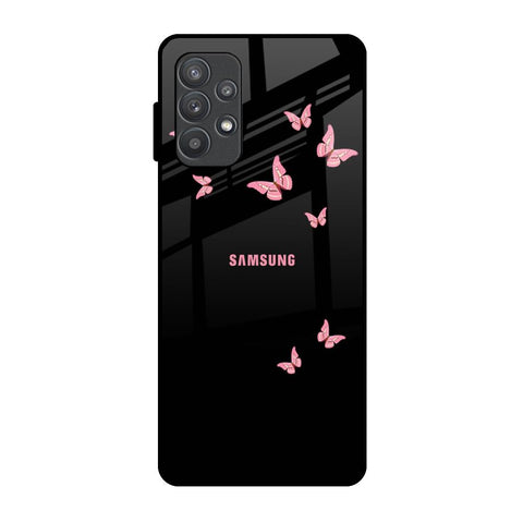 Fly Butterfly Samsung Galaxy A52 Glass Back Cover Online