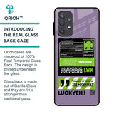 Run & Freedom Glass Case for Samsung Galaxy A52