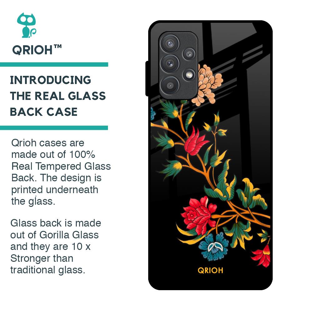 Dazzling Art Glass Case for Samsung Galaxy A52