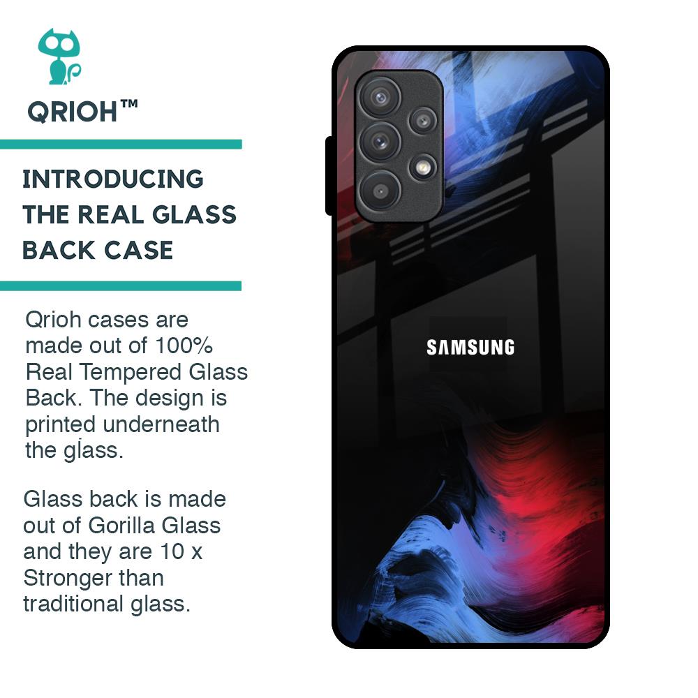 Fine Art Wave Glass Case for Samsung Galaxy A52