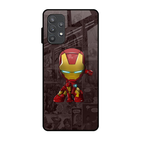 Angry Baby Super Hero Samsung Galaxy A72 Glass Back Cover Online