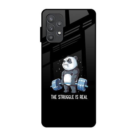 Real Struggle Samsung Galaxy A72 Glass Back Cover Online