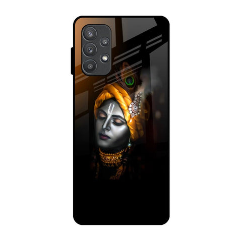 Ombre Krishna Samsung Galaxy A72 Glass Back Cover Online