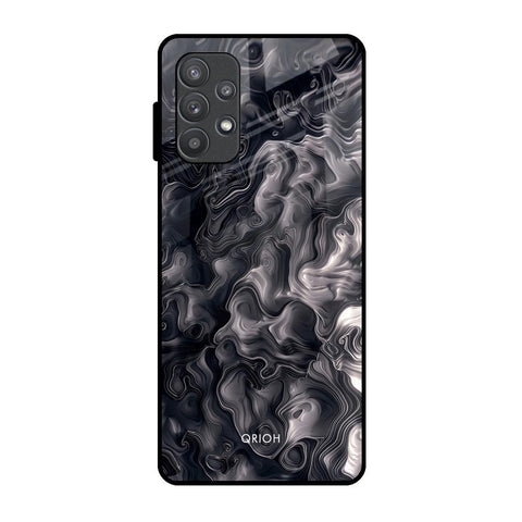 Cryptic Smoke Samsung Galaxy A72 Glass Back Cover Online