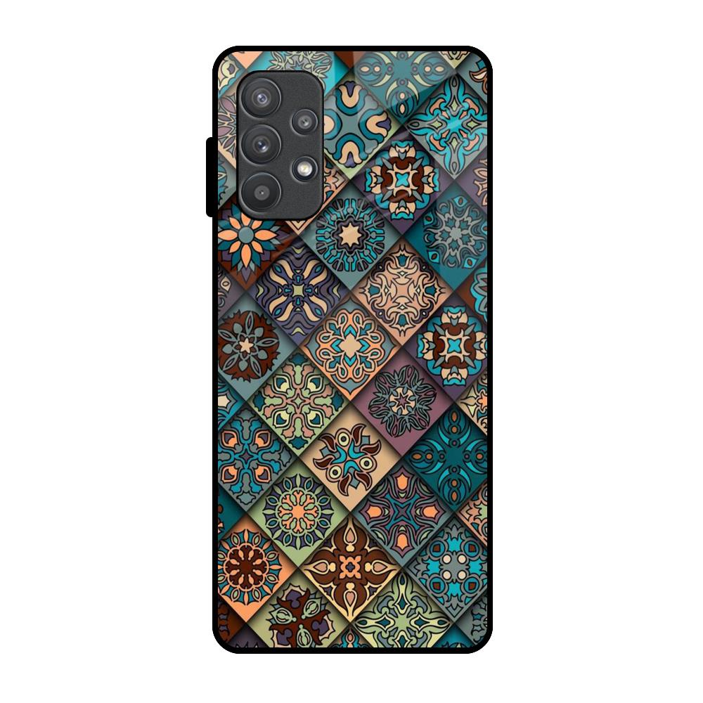 Retro Art Samsung Galaxy A72 Glass Back Cover Online