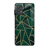 Abstract Green Samsung Galaxy A72 Glass Back Cover Online