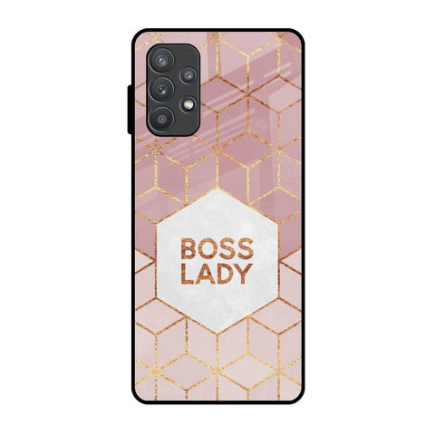 Boss Lady Samsung Galaxy A72 Glass Back Cover Online