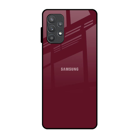 Classic Burgundy Samsung Galaxy A72 Glass Back Cover Online