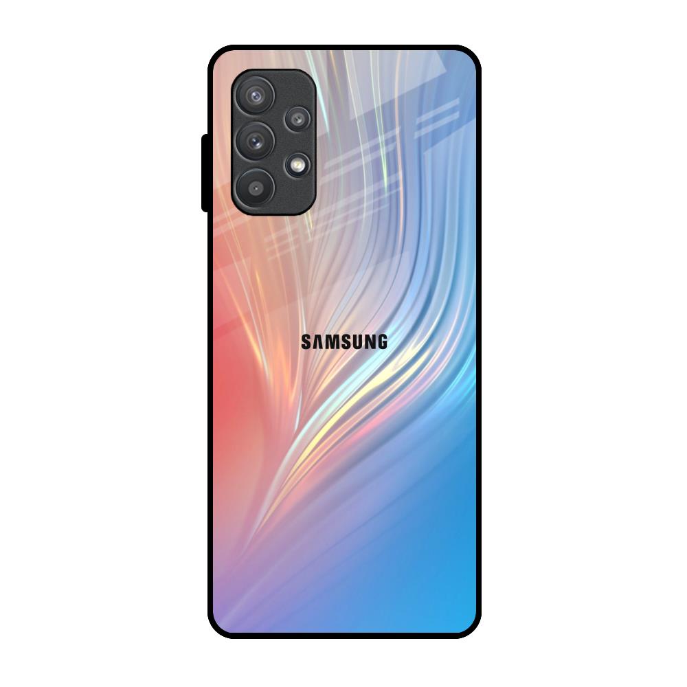 Mystic Aurora Samsung Galaxy A72 Glass Back Cover Online