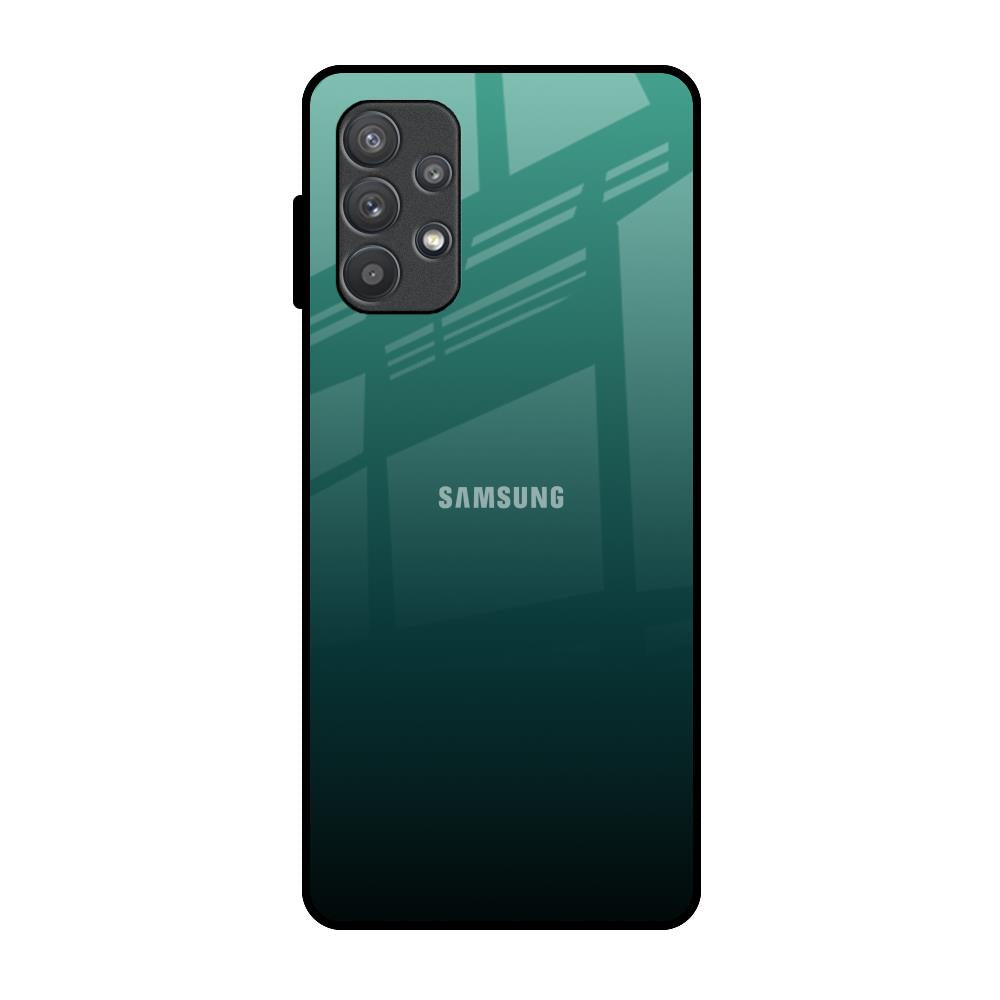 Palm Green Samsung Galaxy A72 Glass Back Cover Online