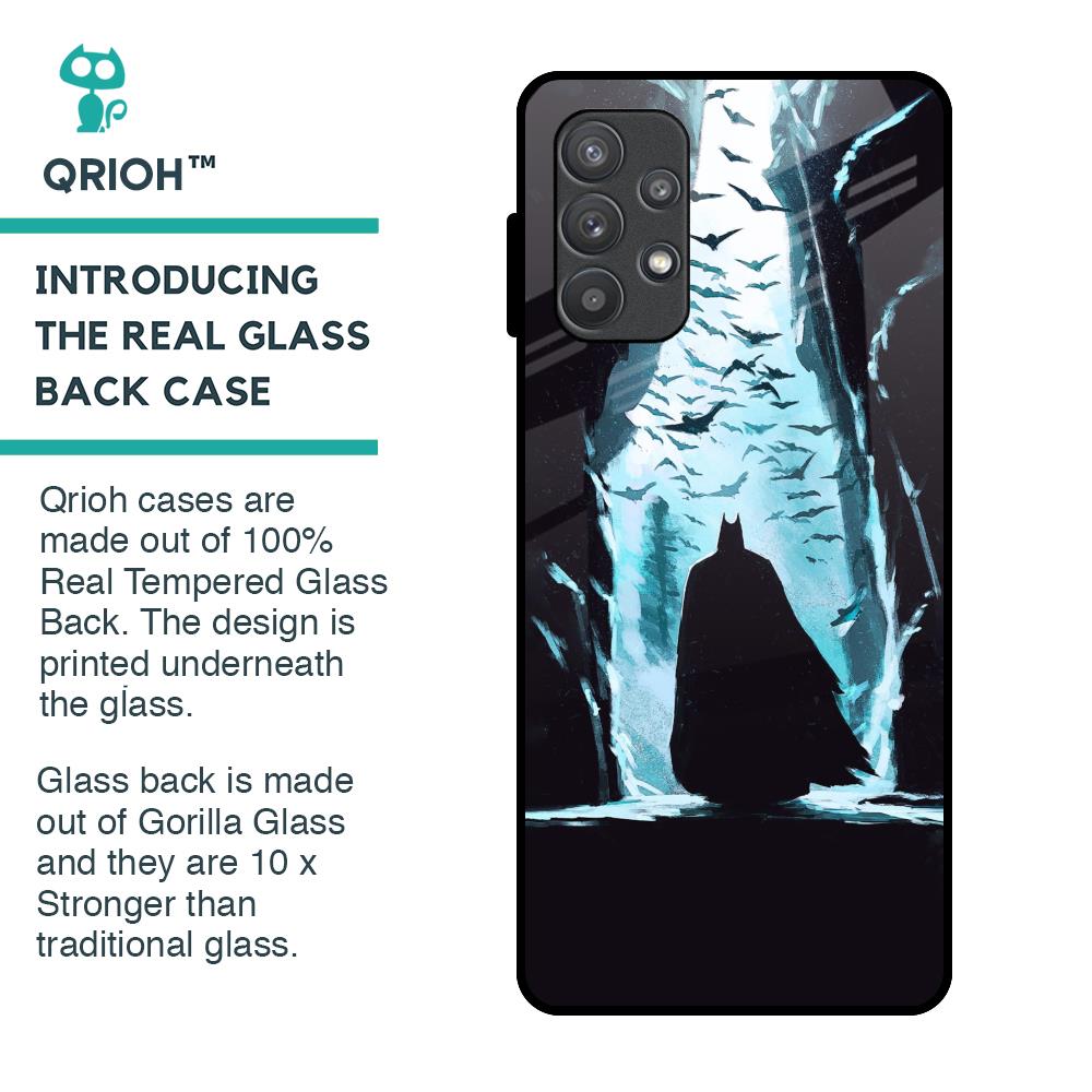 Dark Man In Cave Glass Case for Samsung Galaxy A72