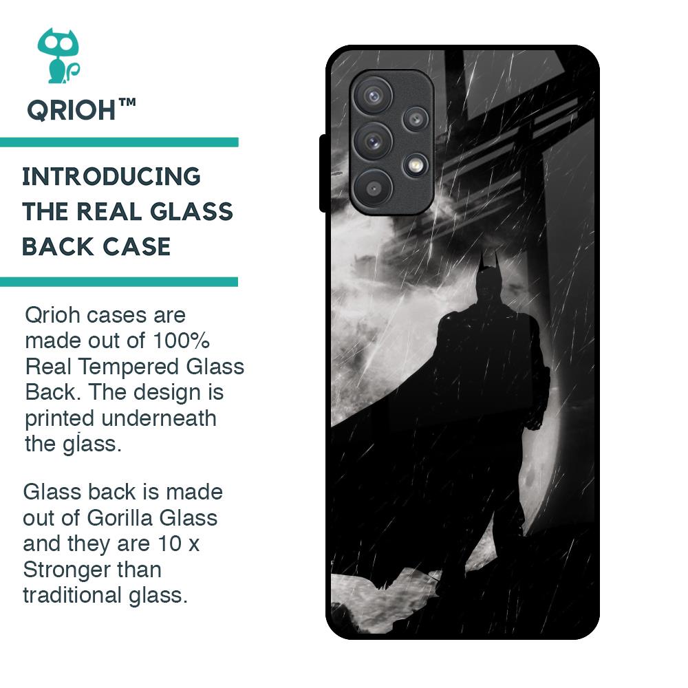 Dark Warrior Hero Glass Case for Samsung Galaxy A72